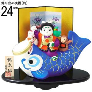 5月人形 日本製 金太郎熊のり飾り 陶器 金太郎 熊 クマ 子供大将