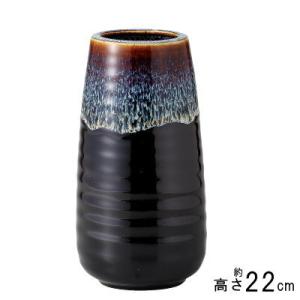 高橋和三郎 氷結貫入青磁 瓶 壷 花瓶 花器 青磁壺 花入 花生 共箱 陶芸