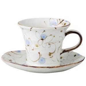九谷焼 カップ＆ソーサー 青華吉祥文 / 山本長左（宮内庁御用窯） 和