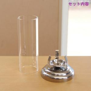 ろうそく立て 墓 風防 耐熱ガラス製 風防付き...の詳細画像2