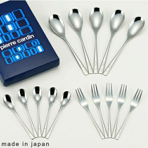 カトラリーセット pierre cardin デザートセット 15pc 日本製 結婚祝い 新築祝い ...