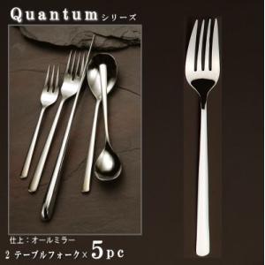 フォーク 5本セット Quantumシリーズ テーブルフォーク 216mm 大きめサイズ 日本製 燕...