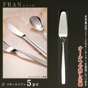 スプーン 5本セット FRANシリーズ 仕上 オールつや消し デザート