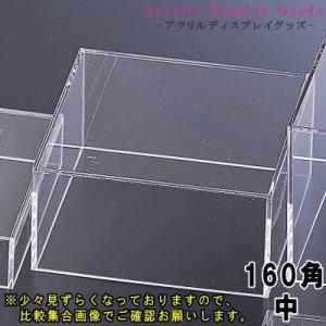 ディスプレイケース 日本製 アクリル製160mmタイプ 5面体 ディスプレーケース 高さ80mm 規...