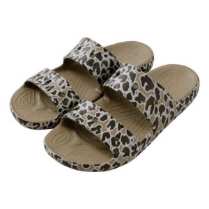 大きいサイズ メンズ■crocsサンダル(CLASSIC ANIMAL PRINT SANDAL)▽大きいサイズ メンズ 3L 4L 5L 6L｜kokubo-big