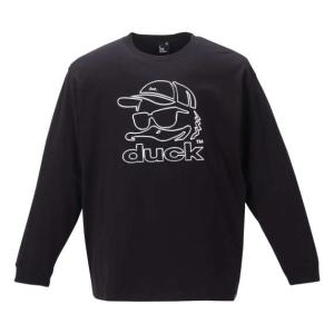 大きいサイズ メンズ■b-one-soulDUCK DUDE3Dメタリック長袖Tシャツ▽大きいサイズ メンズ 3L 4L 5L 6L｜kokubo-big