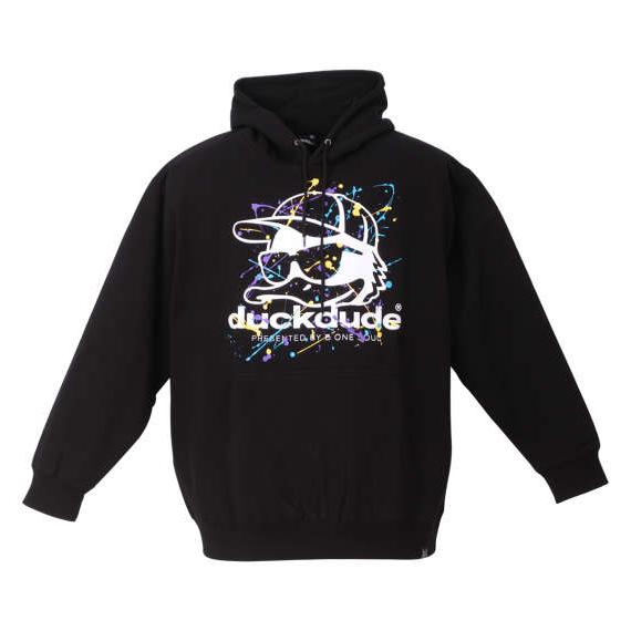 大きいサイズ メンズ■b-one-soulDUCK DUDEスプラッシュプルパーカー▽大きいサイズ ...