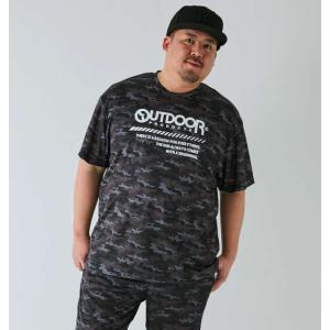 大きいサイズ メンズ■OUTDOOR PRODUCTSDRYメッシュカモフラ柄半袖Tシャツ▽大きいサイズ メンズ 3L 4L 5L 6L｜kokubo-big