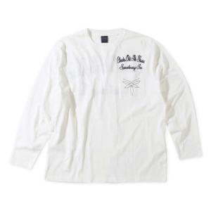 ルグランブルー L.G.B. 日本製 FORBIDDEN FRUIT TEE プリントクルー