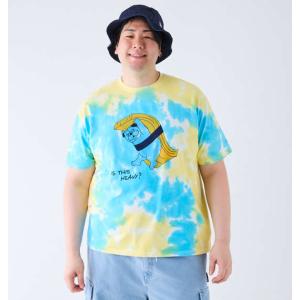 大きいサイズ メンズ■HUMAROUSPUG SUSHI Community半袖Tシャツ▽大きいサイズ メンズ 3L 4L 5L 6L｜kokubo-big