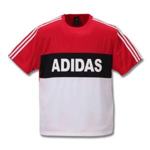 大きいサイズ メンズ adidas切替半袖Tシャツ キングサイズ 大きいサイズ メンズ 3L 4L 5L 6L｜kokubo-big