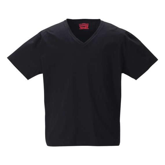 大きいサイズ メンズ Levi&apos;s2P Vネック半袖Tシャツ キングサイズ 大きいサイズ メンズ 3...