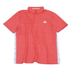 大きいサイズ メンズ■adidas golfHEAT.RDYデボスグラフィック半袖シャツ▽大きいサイズ メンズ 3L 4L 5L 6L｜kokubo-big