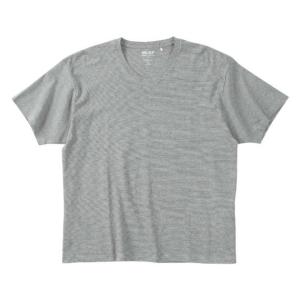 大きいサイズ メンズ■Mc.S.PオーガニックコットンミジンボーダーVネック半袖Tシャツ▽大きいサイズ メンズ 3L 4L 5L 6L｜kokubo-big