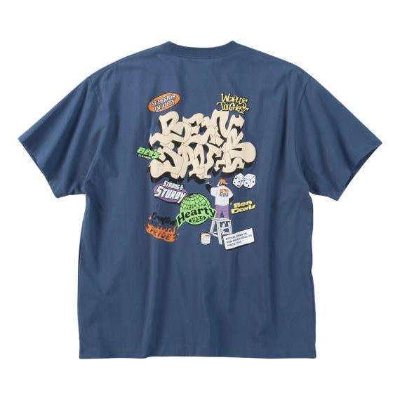 大きいサイズ メンズ■BEN DAVISオーバーラップデザイン半袖Tシャツ▽大きいサイズ メンズ 3...