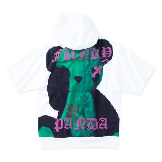 大きいサイズ メンズ■FUNKY PANDA by in the atticクロスパッチパンダ半袖フ...