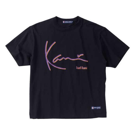 大きいサイズ メンズ■KARL KANI天竺半袖Tシャツ▽大きいサイズ メンズ 3L 4L 5L 6...