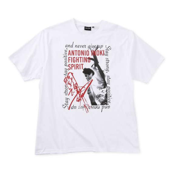 大きいサイズ メンズ■INOKI ISMアントニオ猪木天竺半袖Tシャツ▽大きいサイズ メンズ 3L ...