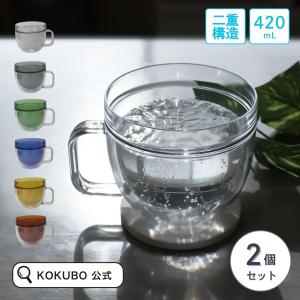 小久保工業所 KOKUBO Polka マグ ダブルウォール プラスチック コップ