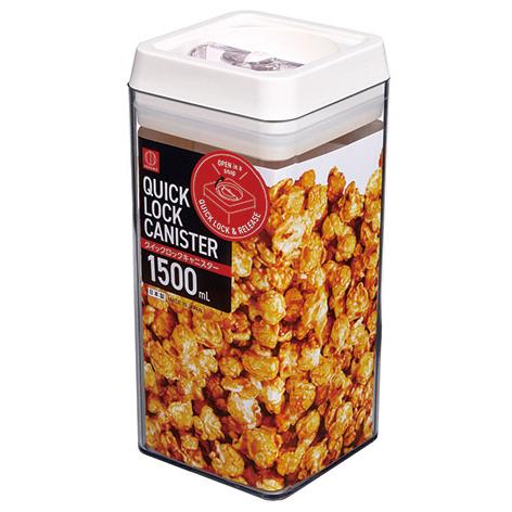 KOKUBO クイックロックキャニスター 1500ｍL(グレー) 小久保工業所