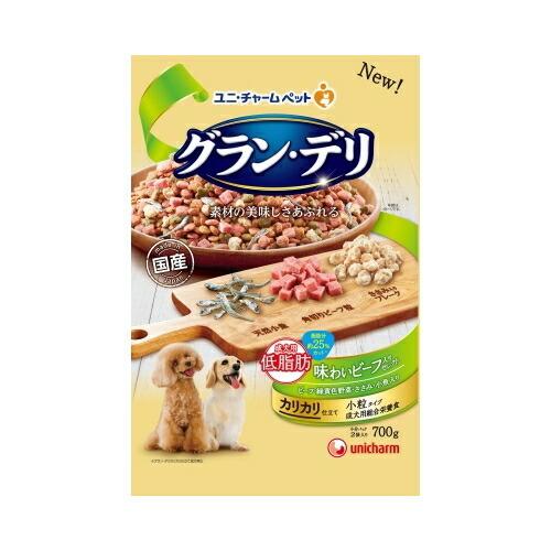 グラン・デリ カリカリ仕立て 成犬用 低脂肪 味わいビーフ入りセレクト 〜脂肪分約２５％カット〜　【...