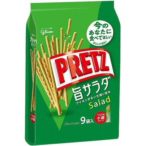 プリッツ　旨サラダ　【9袋入×6個】(グリコ)