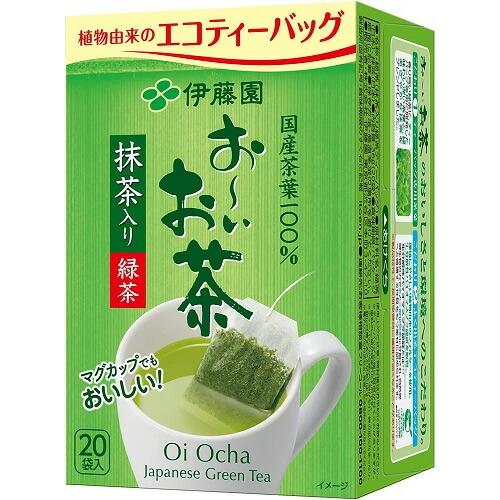 おーいお茶　エコティーバッグ 緑茶　【20袋入×5個】(伊藤園)