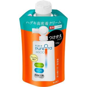 PureOra36500(ピュオーラ)　薬用ハグキ高密着クリームハミガキ　つけかえ用　【115g】(花王)｜kokumin