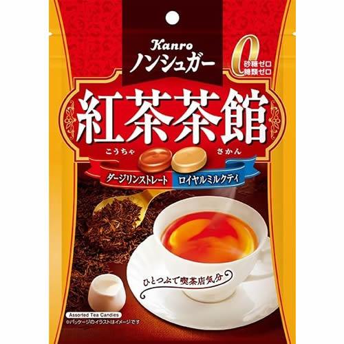 ノンシュガー紅茶茶館　【72g×6個】(カンロ)