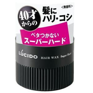 ルシード　ヘアワックス　スーパーハード【80g】（マンダム）｜kokumin