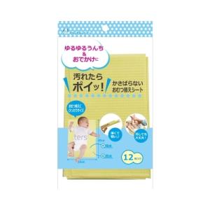 使い捨ておむつ替えシート　【１２枚】（日本パフ）