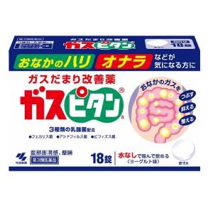 【第3類医薬品】ガスピタン　【１８錠】(小林製薬)【下痢止め・整腸薬】｜kokumin