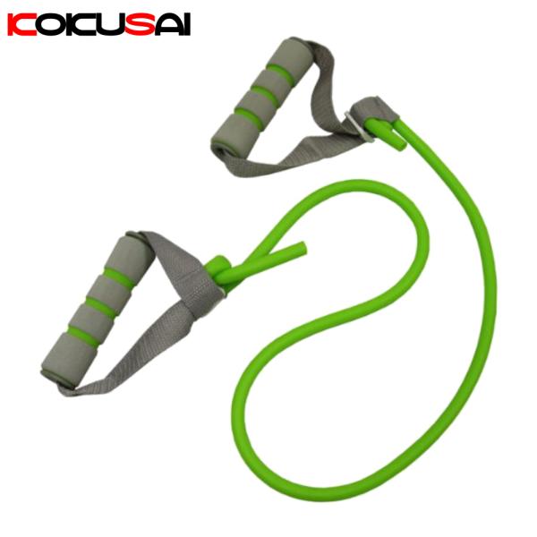 トレーニングチューブ 並 フィットネス ダイエット シェイプアップ 体幹 ハンドル付 エクササイズ ...