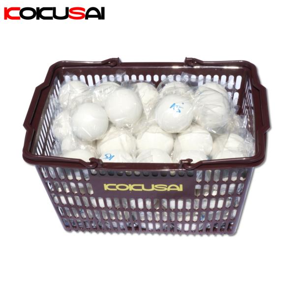 KSソフトテニスボールV77 軟式テニスボール練習球 KS077-5C KOKUSAI 日本製 カゴ...
