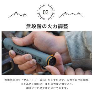 ポータブル スティックバーナー トーチ キャン...の詳細画像5