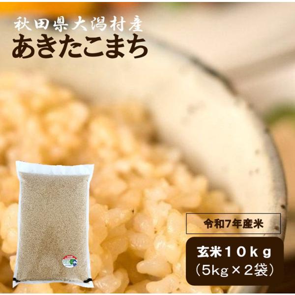 ＼オープン記念価格／【農家直送】秋田県大潟村産 令和７年産 特別栽培米あきたこまち 一等米 玄米１０...