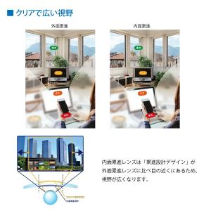 遠近両用メガネ 度付き 度あり 形状記憶 軽量...の詳細画像2