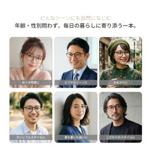 度付き メガネ ボストン ラウンド 形状記憶 ...の詳細画像2