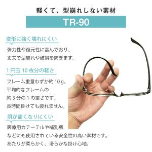 度付き メガネ ボストン ラウンド 形状記憶 ...の詳細画像4