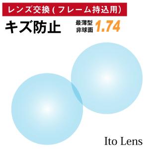 他店のフレームもOK】【レンズ交換専用】フレーム持ち込み用 イトー