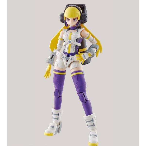 ガールガンレディ レディコマンダーシャーロット 11スケール 色分け済みプラモデル イエロー