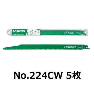 HiKOKI 0037-6976 解体用 極厚 セーバソーブレード No.224CW 全長300mm 5枚入 工機｜komaki5kin