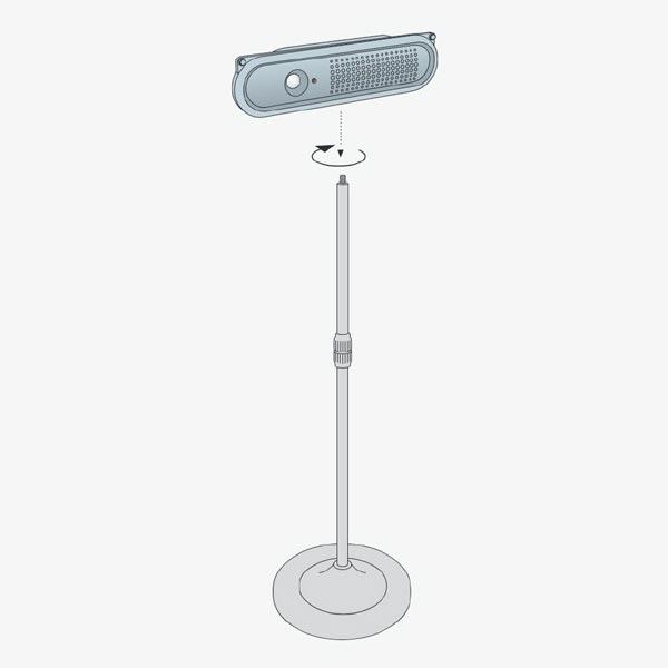 ユニット トークナビ2  伸縮スタンドセット 881-90