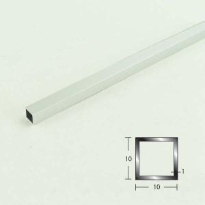 アルミ角パイプ 50mm角 厚さ 2.5mm シルバー 2.5M : あかばね金物 