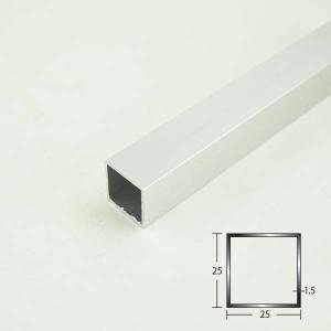 アルミ角 パイプ 25mm角 2.5mm厚 シルバー 2.5M : あかばね金物 - 通販