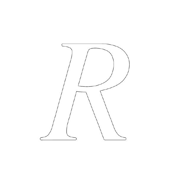 杉田エース SUS階数表示 フロアサインNS01-R【R】ヘアーライン仕上 212662