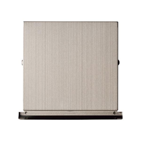 宇佐美工業 ステンレス製SQ型フード ガラリ φ150 ダンパー付 自然換気 メタリックグレー UK...