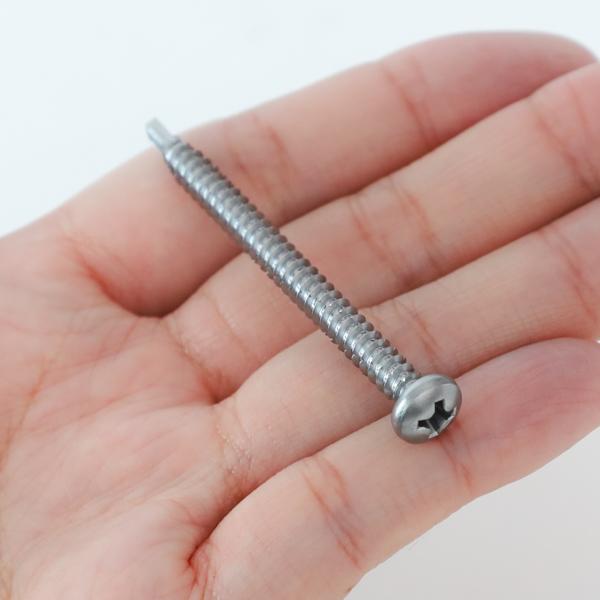 コクブ ステンレス ドリルねじ ナベ頭 4×50 500本 PS-4050