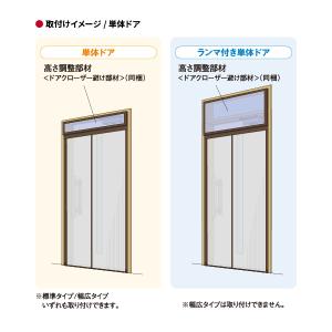 セイキ 玄関ドア用網戸 網戸屋一番2 ADY2...の詳細画像3