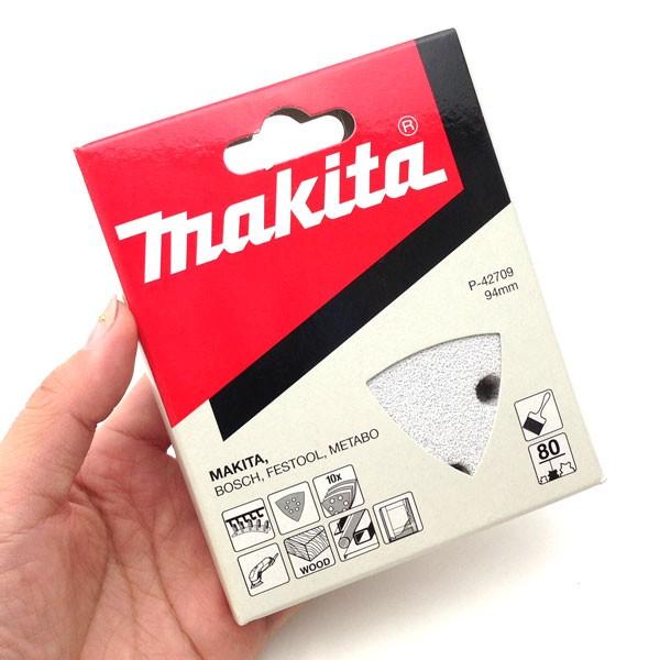 マキタ マジックサンディングペーパー B04565・マルチツール用 吸じん穴付 三角タイプ マジック...